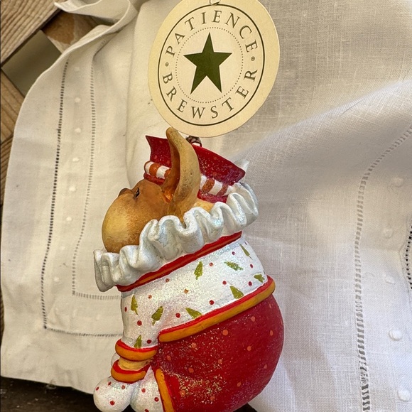 French bulldog Christmas ornament by Patience Brewster. VINTAGE. NWT 🌟 - Picture 3 of 8